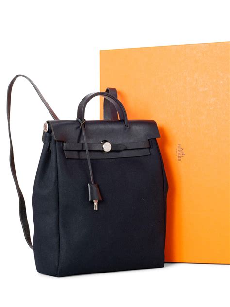 hermes herbag canvas backpack|Hermes herbag price 2022.